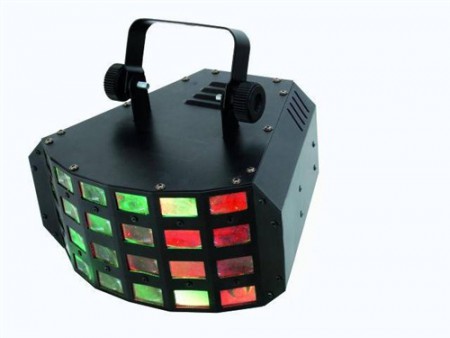 2X-  Eurolite LED Quad Derby RGB